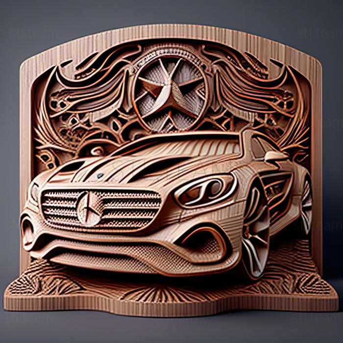 3D model Mercedes Benz CLS (STL)